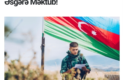 ADPK tələbələri əsgərlərə məktub yazaraq dəstək olublar