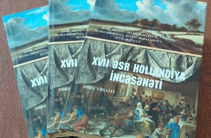 “XVII əsr Hollandiya incəsənəti” adlı dərs vəsaiti nəşr olunub