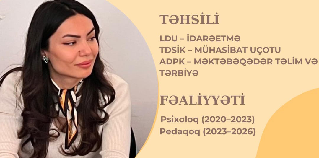 Məzunumuz Xədicə Məmmədovanın uğur hekayəsi