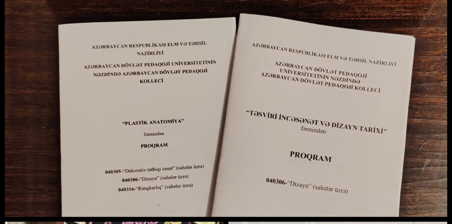 ADPK müəllimlərindən növbəti uğur: iki fənn proqramı qrif aldı