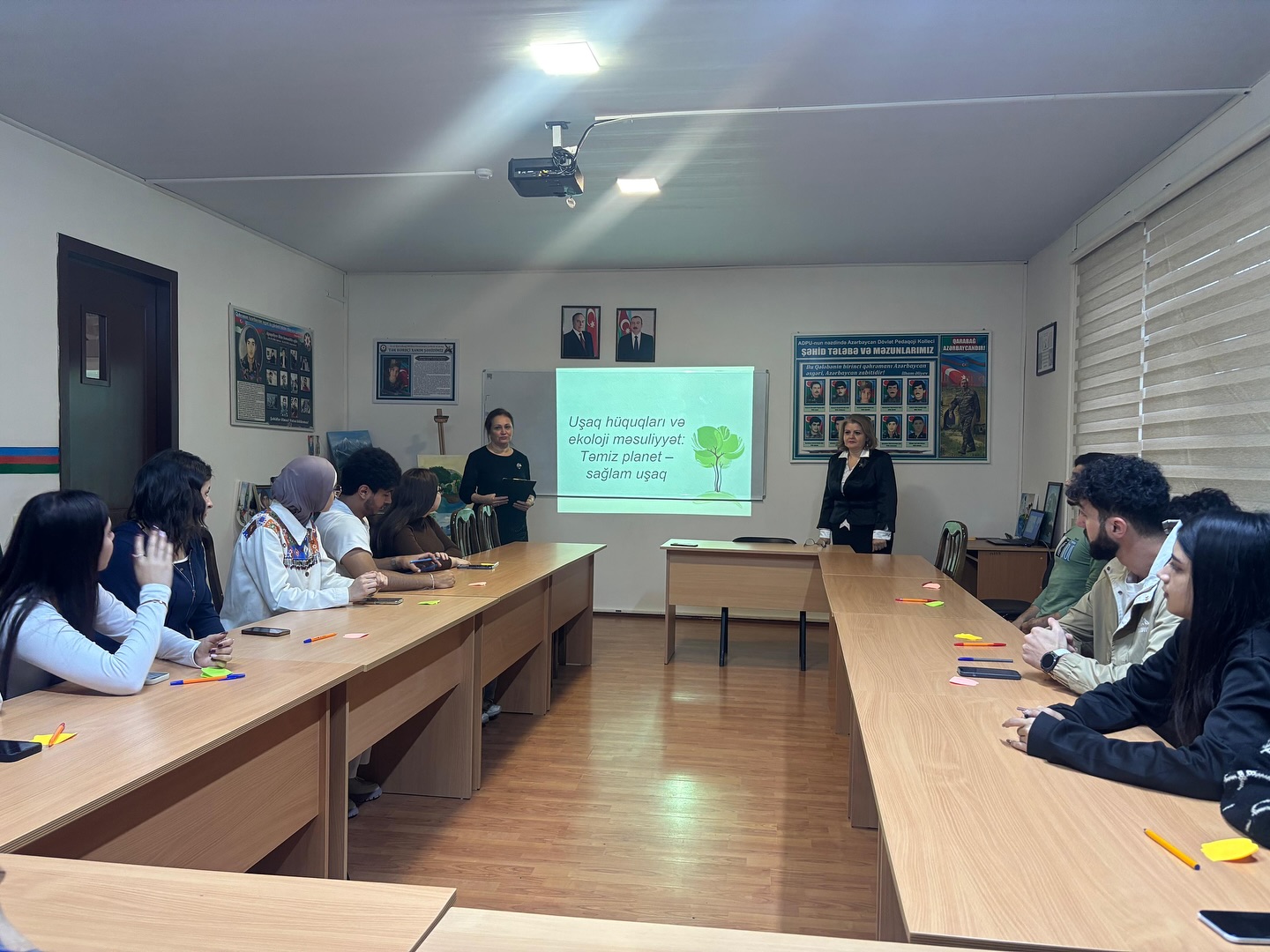 “Uşaq hüquqları və ekoloji məsuliyyət” mövzusunda seminar keçirildi