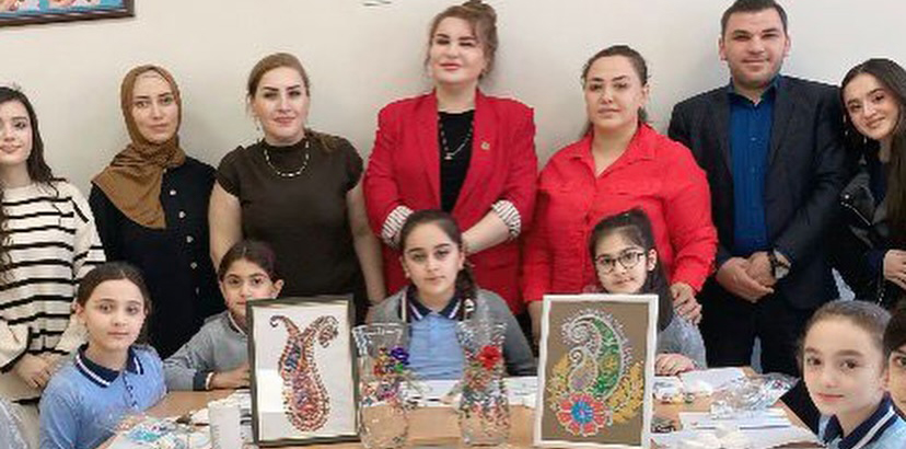 “Elimizə bahar gəlir” adlı master-klass Suraxanı məktəbində keçirildi